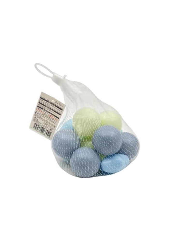 Daiso Colorful Balls With Star Design – 12 Pcs
